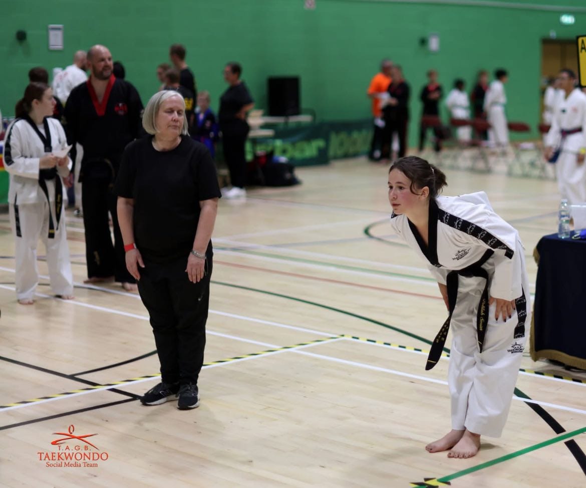 Delilah Smith — bowing before patterns event