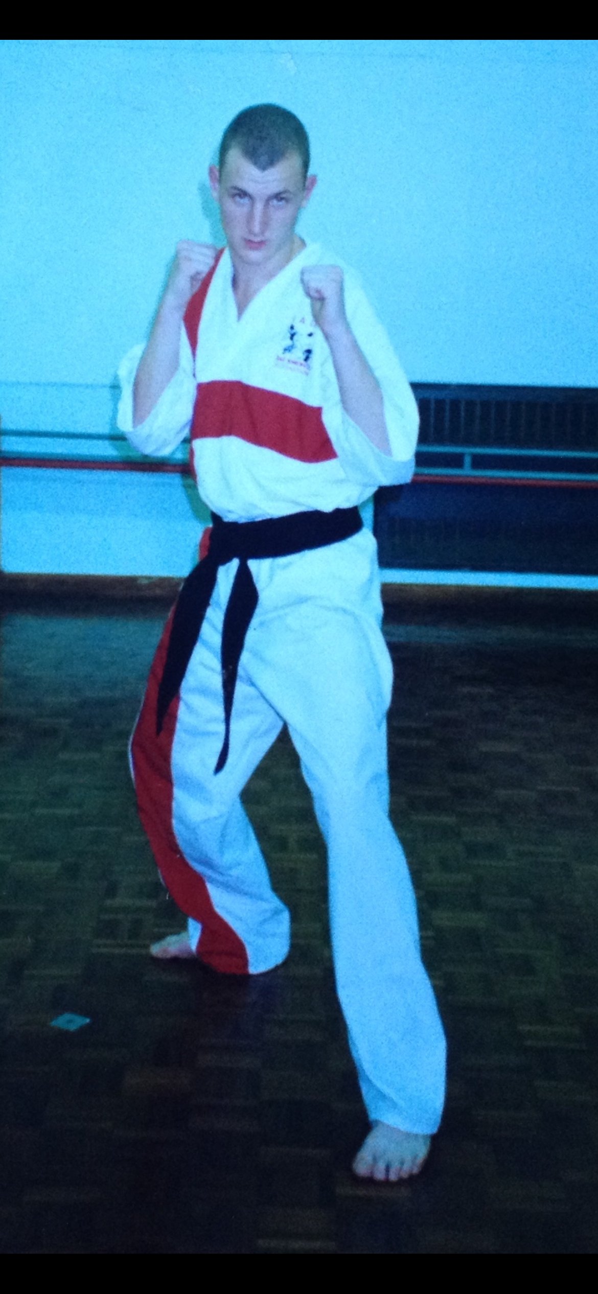 Gavin Cook as a young black belt - early competing days