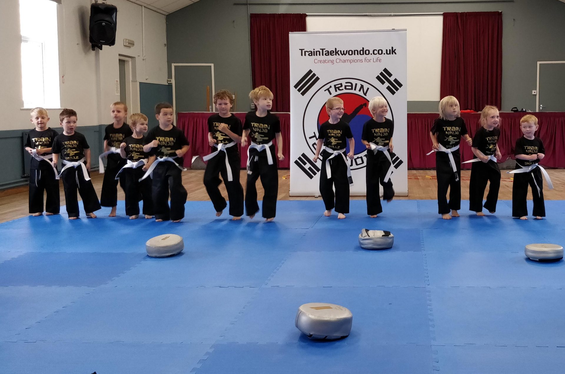 Ninja Skillz class in action